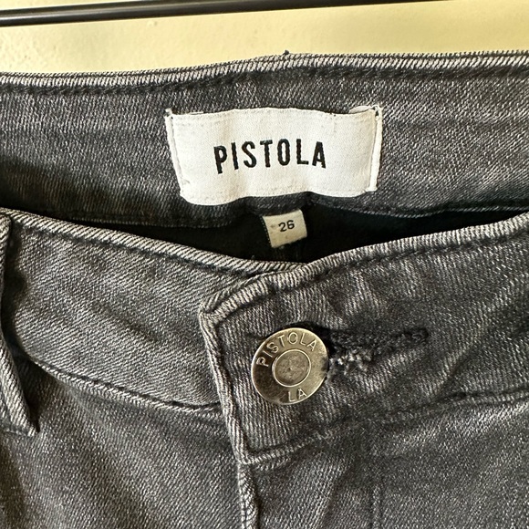 Pistola Dana Bootcut Jeans in Washed Black Size 26 - Picture 4 of 12